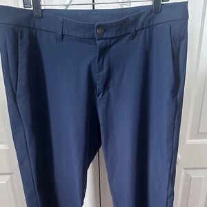 Lululemon ABC Warpstream Slim Fit Chino Pants Navy Men’s 36